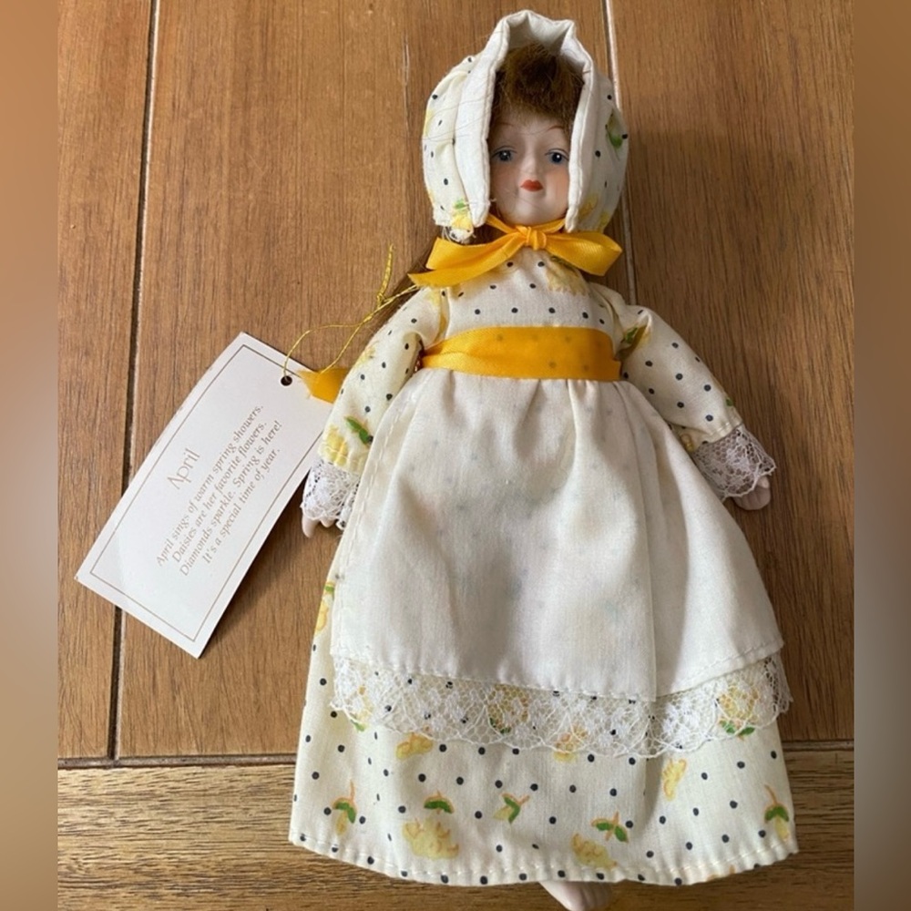 Gorham April China Doll Of The Month